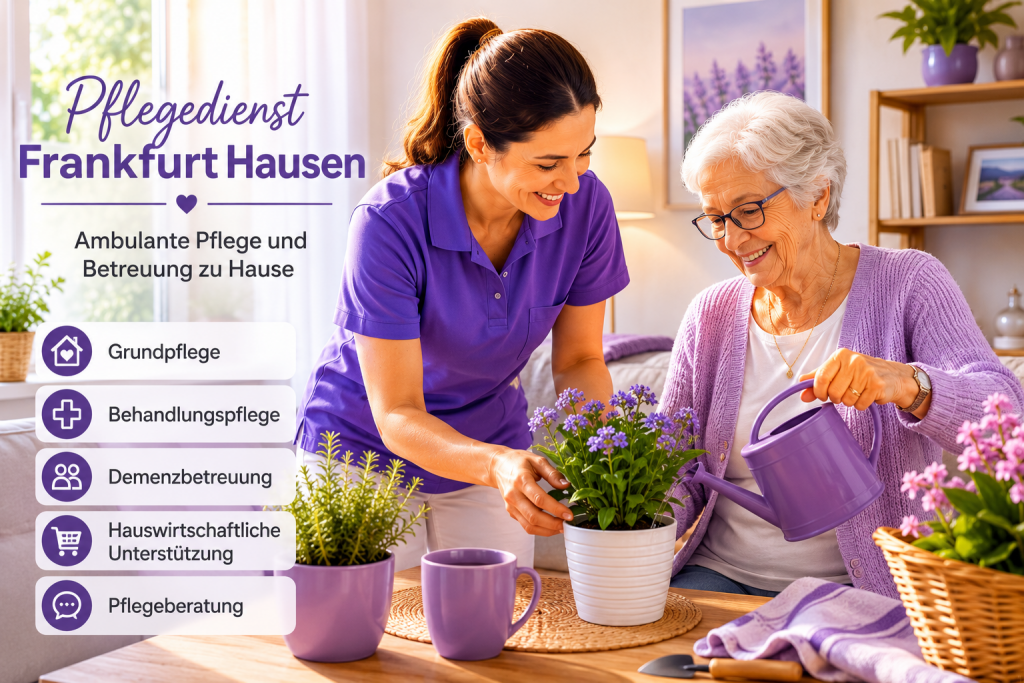 Pflegedienst Frankfurt Dornbusch für ambulante Pflege zu Hause