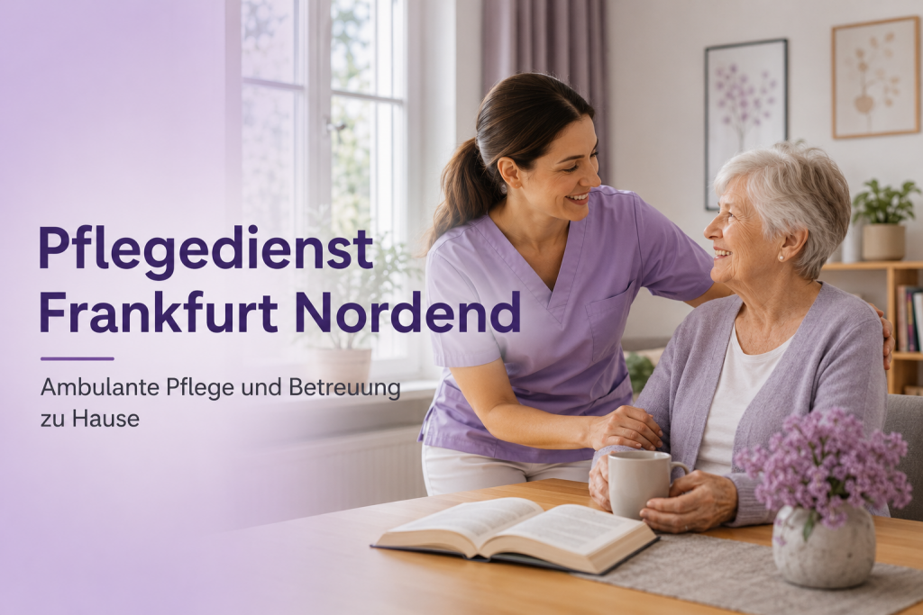 Pflegedienst Frankfurt Nordend für ambulante Pflege zu Hause